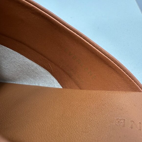 Everlane The Puffa Flatform in Brown Leather sz 9 Women's Chunky Platform Clog - Picture 7 of 8